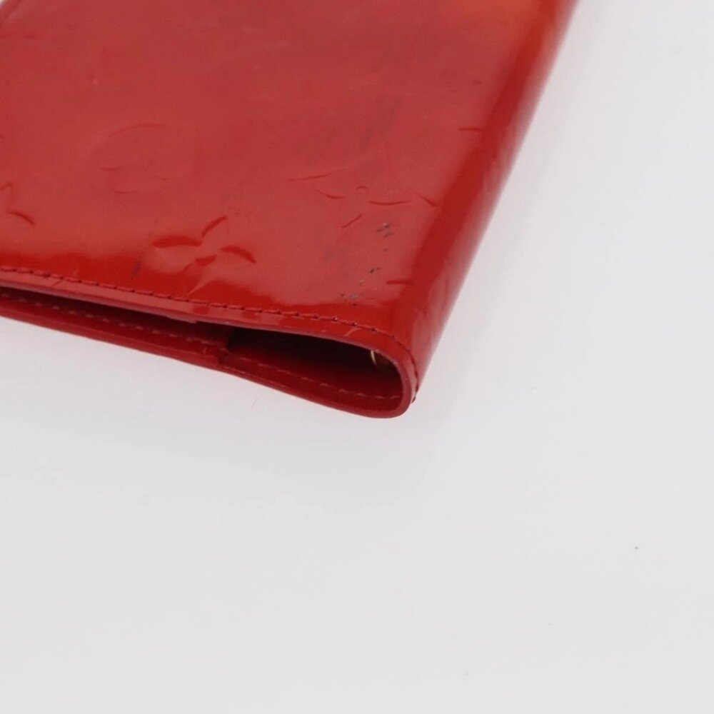 LOUIS VUITTON Monogram Vernis Agenda PM Day Planner Cover Red - Picture 10 of 16